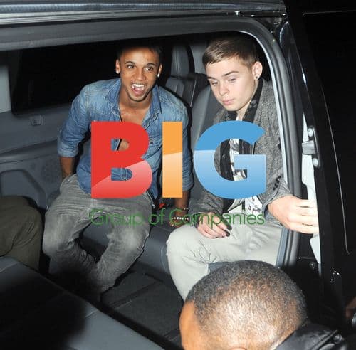 JLS Members Night Out with Big Brother Friend