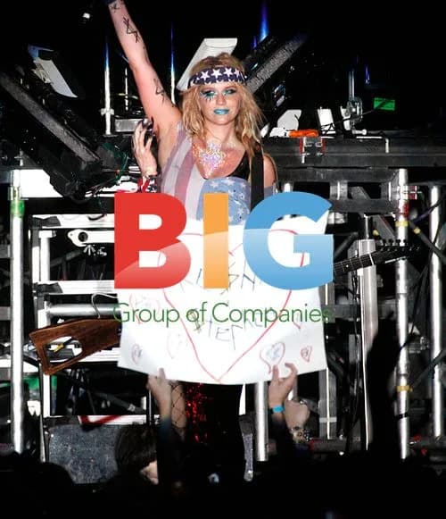 Ke$ha Performing on Get Sleazy Tour