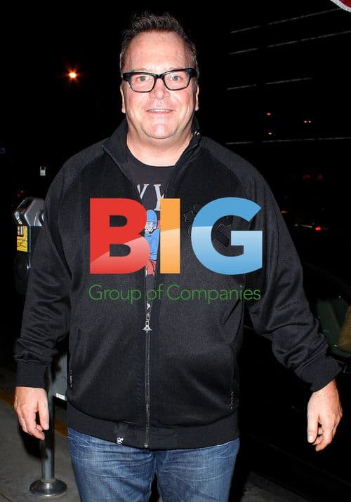 Tom Arnold Arrives at Club in LA