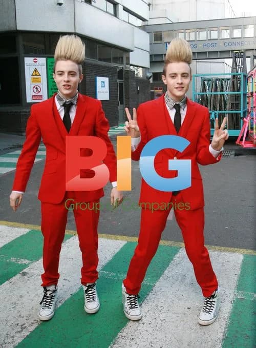 Jedward Leaving ITV Studios, London