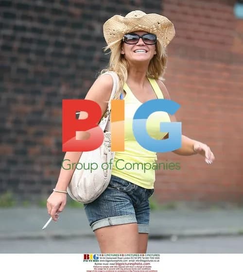 Kerry Katona Water Fight