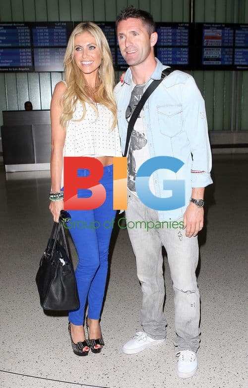 Robbie & Claudine Keane at LAX