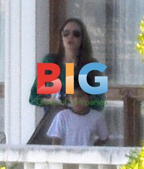 Angelina Jolie with sons in Croatia