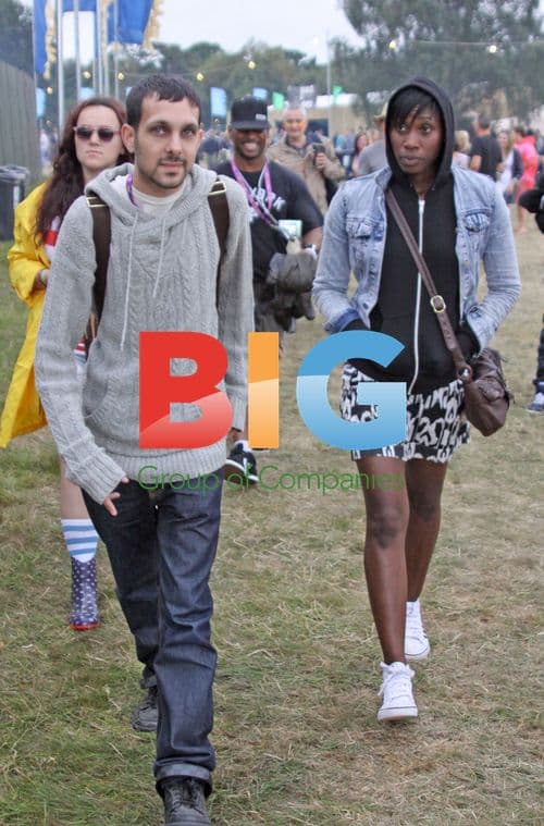 Celebs at V Festival in UK