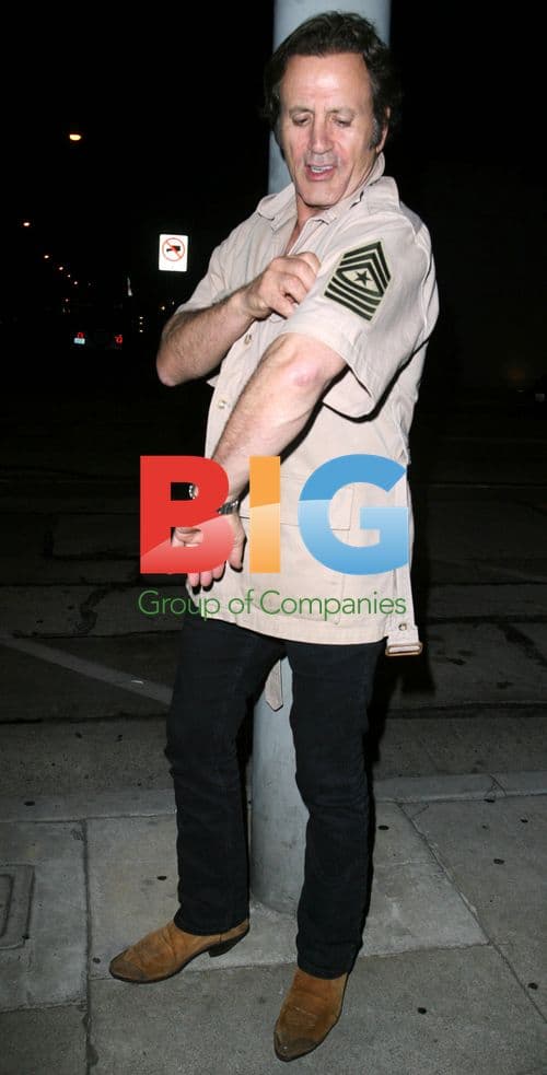 Frank Stallone out for dinner