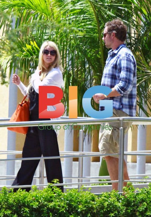 Jessica Simpson and Eric Johnson