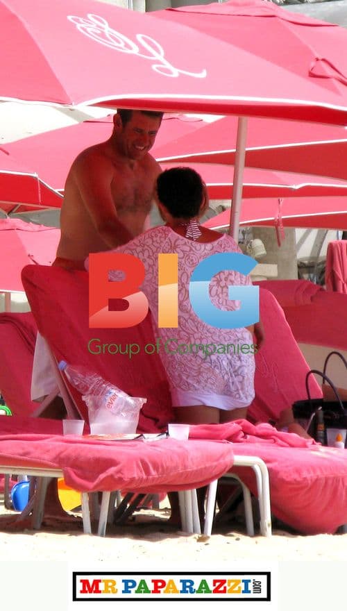Lee Westwood on Family Holiday in Barbados