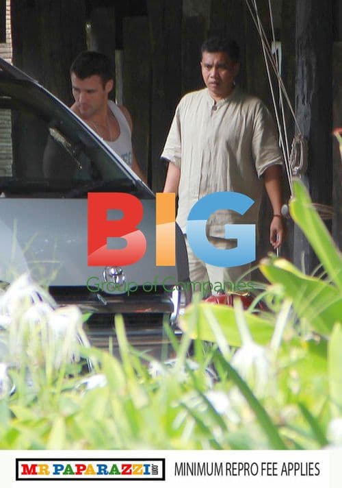 Dannii Minogue and Kris Smith on Holiday