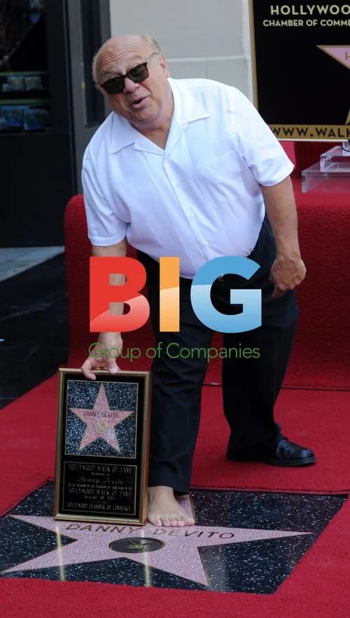 Danny DeVito Honored on Hollywood Walk of Fame