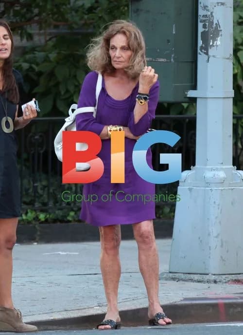 Diane von Furstenberg Spotted in New York