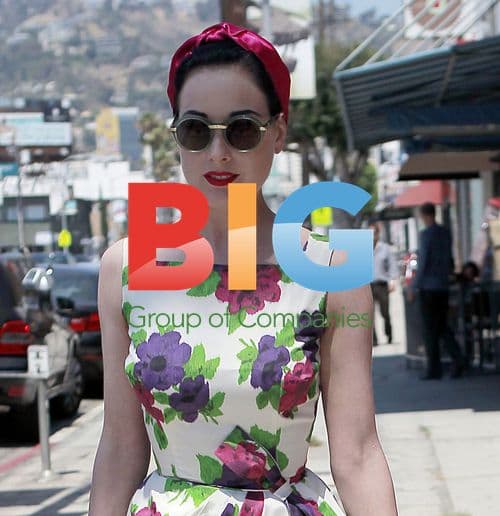 Dita Von Teese Leaves Lunch in West Hollywood