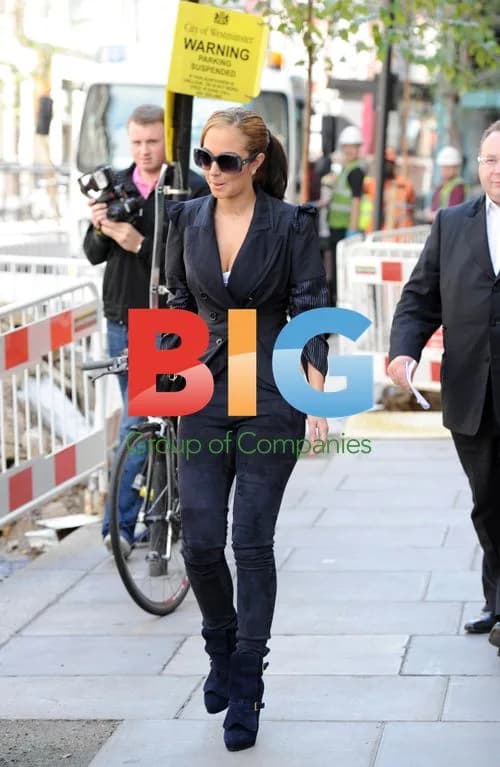 Tulisa Contostavlos Spotted in London