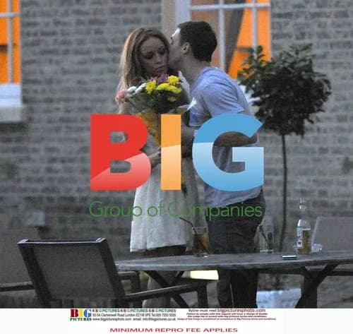 TOWIE Stars Lauren Pope and Kirk Norcross Meeting