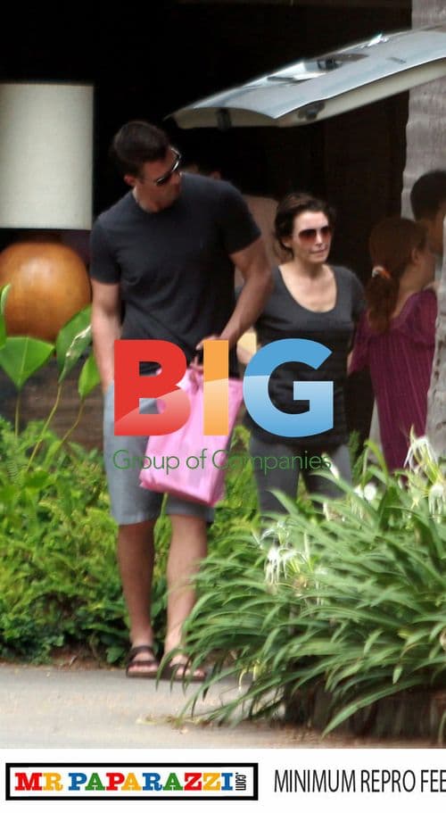 Dannii Minogue and Kris Smith on Elephant Ride