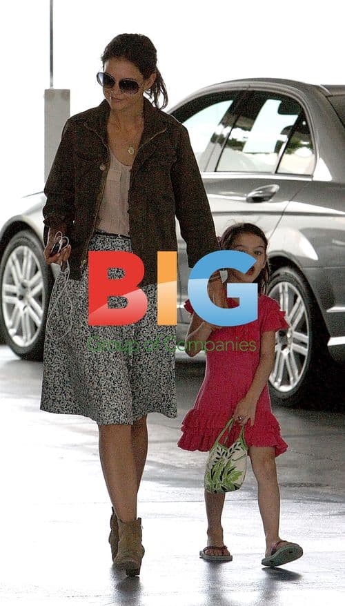 Katie Holmes and Suri Cruise Out in Beverly Hills