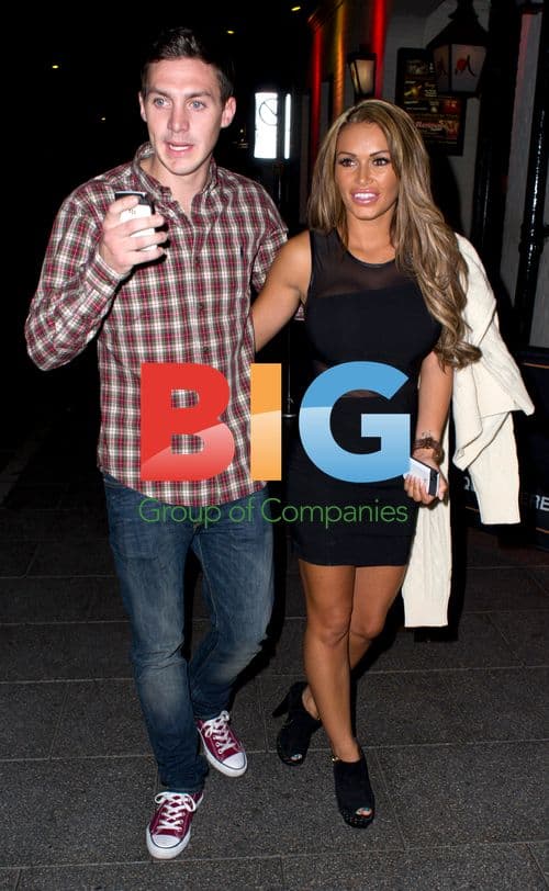 Towie's Kirk Norcross with new girlfriend Gemma Massey at Sugar Hut