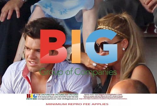 Katie Price and Boyfriend Attend Bullfight