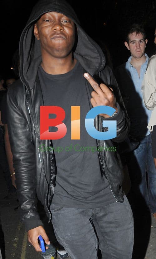 Dizzee Rascal Spotted at Mahiki in London