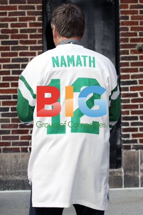 David Letterman Plays Football in New York