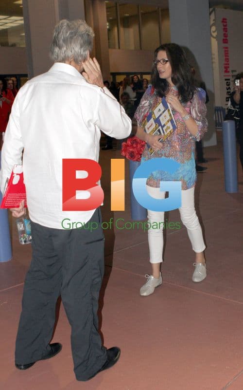 Michael Douglas and Catherine Zeta Jones at Art Basel