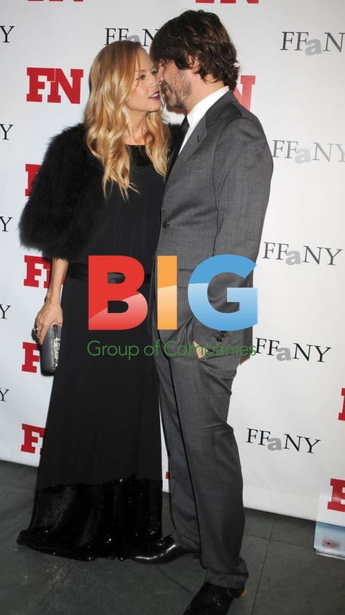 Rodger Berman and Rachel Zoe at Footwear News Awards