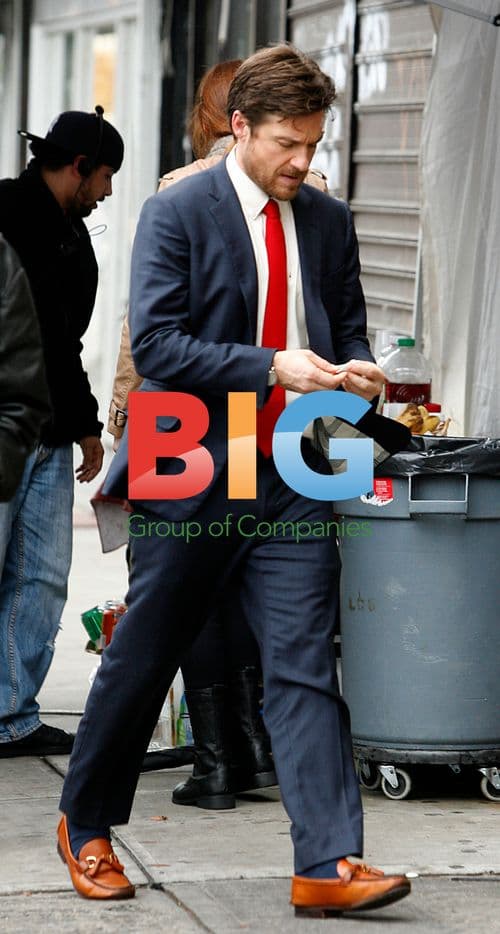 Jason Bateman on Set of 'The Longest Week'