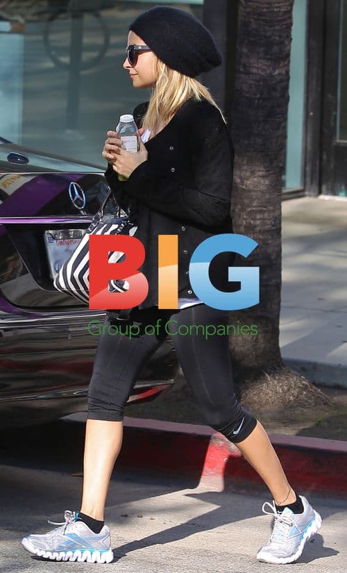 Nicole Richie Leaving Gym