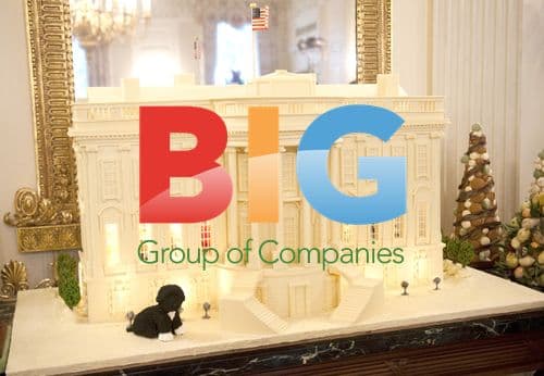 Gingerbread White House Decoration