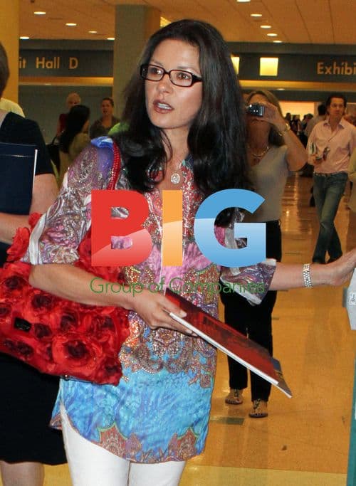 Michael Douglas and Catherine Zeta-Jones at Art Basel Miami Beach