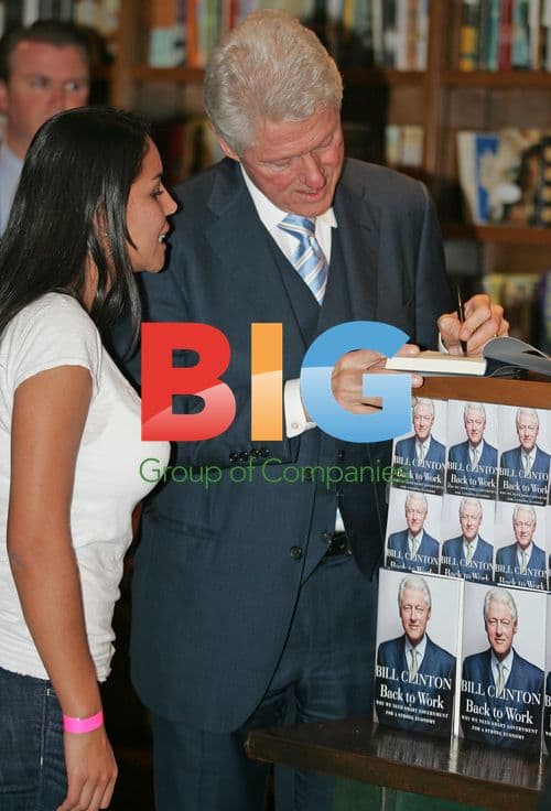Bill Clinton Book Signing