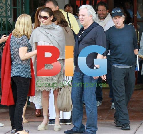 Michael Douglas and Catherine Zeta-Jones in Miami