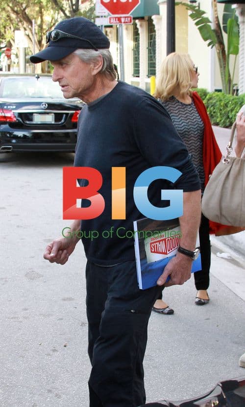 Michael Douglas and Catherine Zeta-Jones in Miami