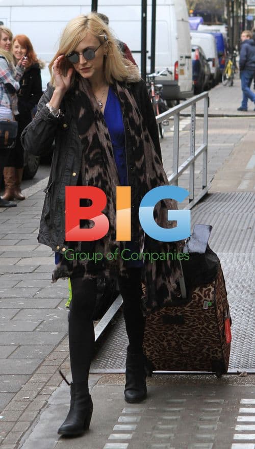 Fearne Cotton Leaves Radio One with Boyfriend