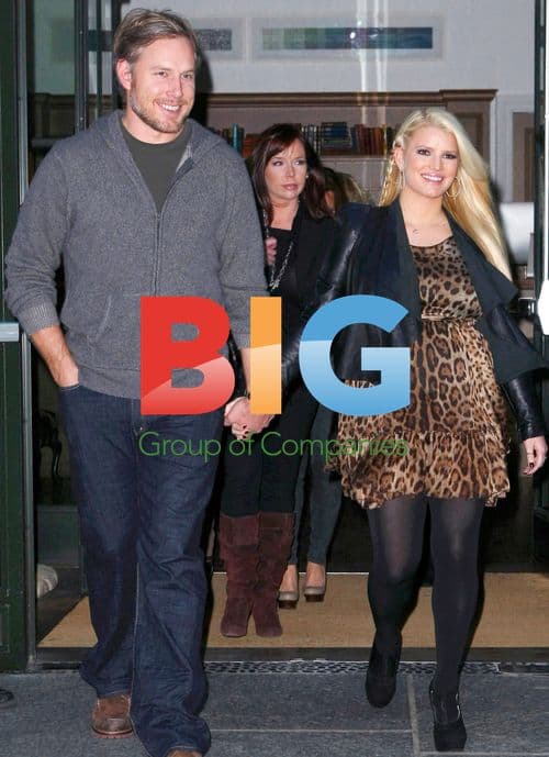 Jessica Simpson and family in NYC