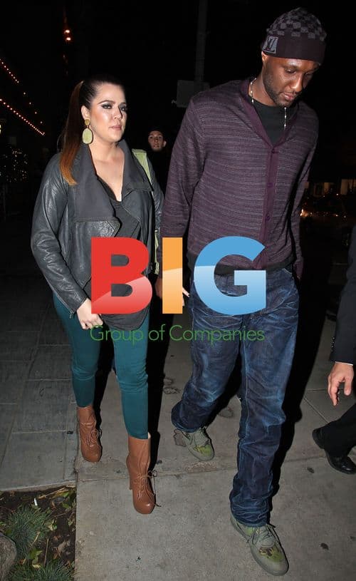 Khloe Kardashian and Lamar Odom Grab Dinner