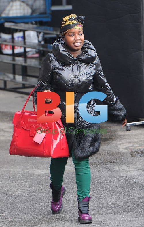 Misha B at X Factor Rehearsals