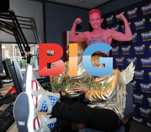 Jedward visit Real Radio NE, meet 'Sibbers'