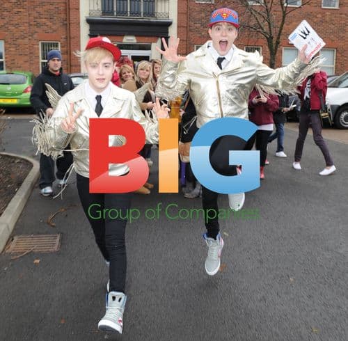 Jedward visit Real Radio Northeast