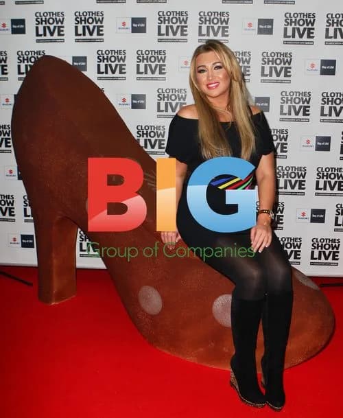 Lauren Goodger at Clothes Show Live