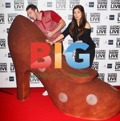 Rachel Shenton and Rob Norbury at Clothes Show Live