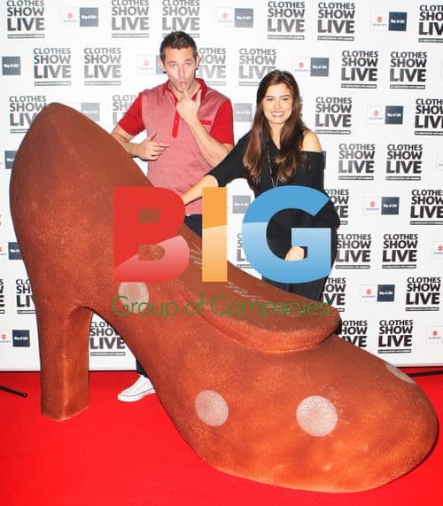 Rachel Shenton and Rob Norbury at Clothes Show Live