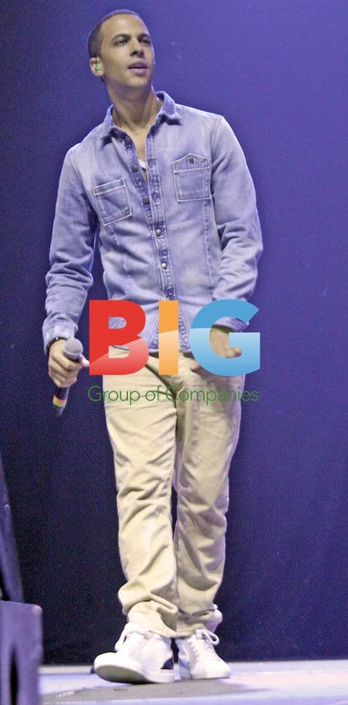 Marvin of JLS Performs at Radio City Live Concert