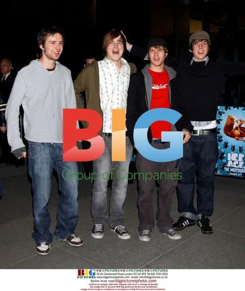 McFly at 'Ice Age: The Meltdown' Premiere