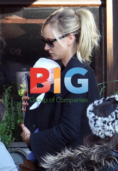 Kimberly Stewart with baby Delilah and Jack Osbourne