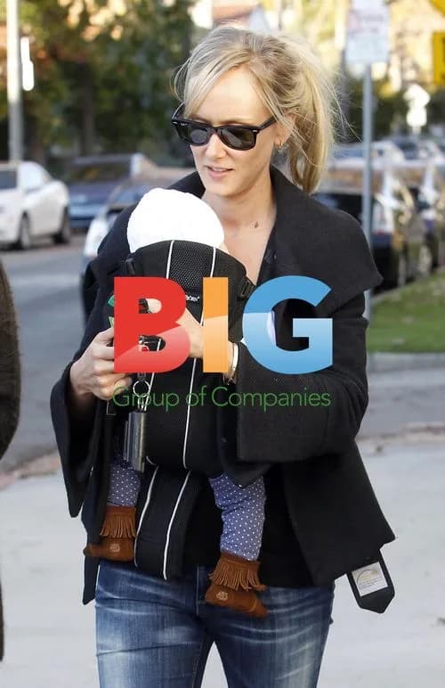 Kimberly Stewart with baby Delilah and Jack Osbourne