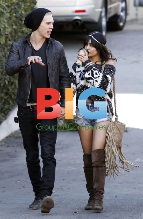 Vanessa Hudgens and Austin Butler out in Burbank