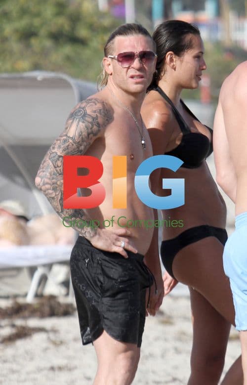 Andriy Voronin on vacation with family in Miami