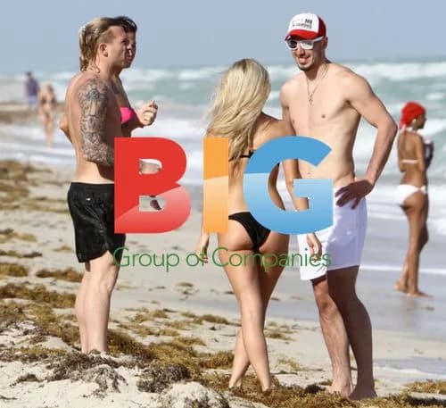 Andriy Voronin on Miami Beach