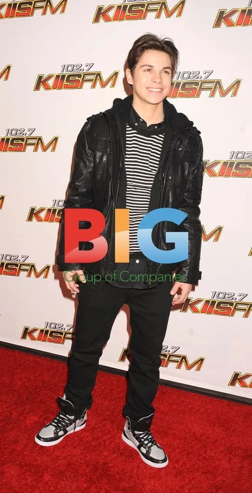 Jake T. Austin at KISS FM Jingle Ball