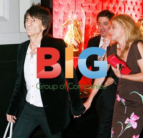 Ronnie and Leah Wood at Louis Vuitton Event